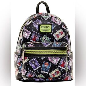 Loungefly Beetlejuice Tarot Card Backpack.